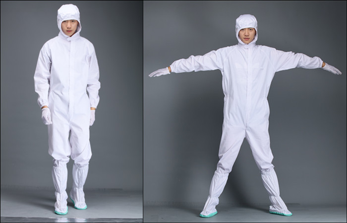 那些工人們為什么都穿防靜電服？